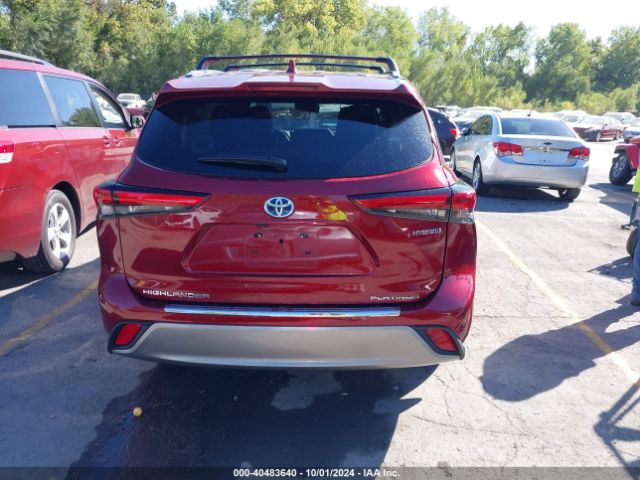 5TDEBRCH6LS012001 Toyota Highlander Hybrid Platinum