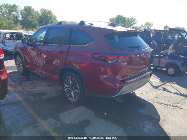 5TDEBRCH6LS012001 Toyota Highlander Hybrid Platinum