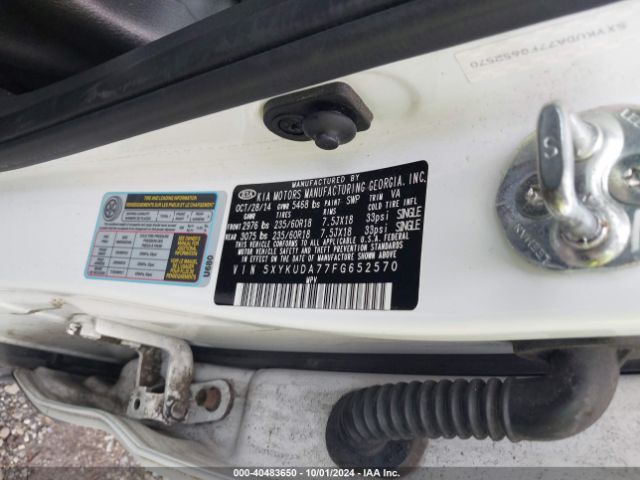 5XYKUDA77FG652570 KIA Sorento Ex V6