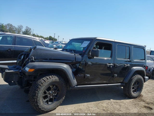 1C4HJXDG4NW179888 Jeep Wrangler Unlimited Sport Altitude 4x4