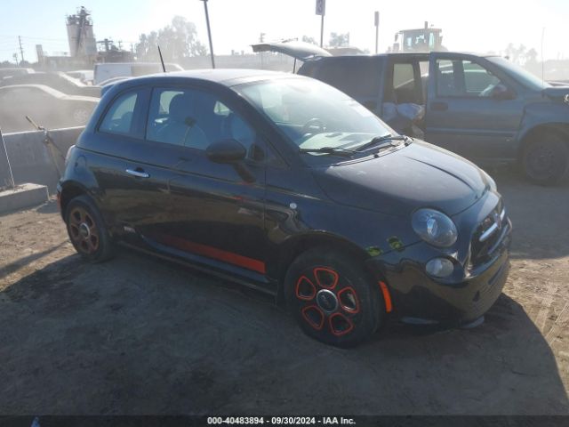 2013 FIAT 500E 3C3CFFGE3DT744334 Photo 0