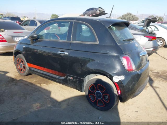 2013 FIAT 500E 3C3CFFGE3DT744334 Photo 2