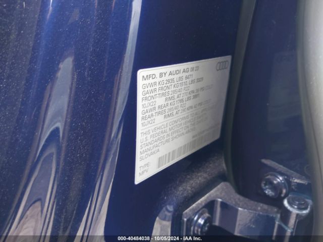 WA1EVBF14PD042879 Audi Q8 Premium Plus 55 Tfsi Quattro Tiptronic
