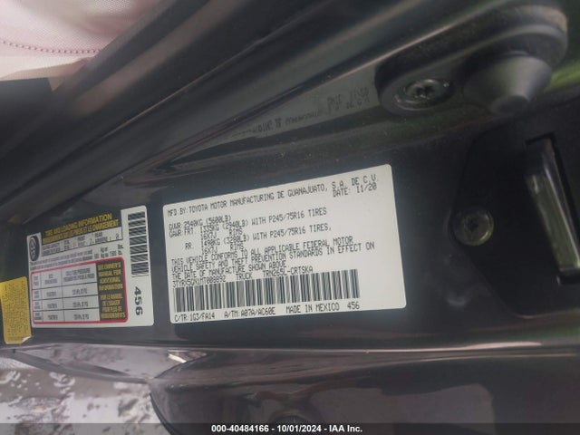 Toyota Tacoma Sr 2021 3TYRX5GN1MT008892 Image 9