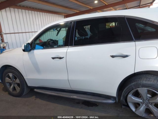 5FRYD3H29FB012400 Acura MDX