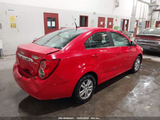1G1JC5SB7E4121737 Chevrolet Sonic Lt Auto