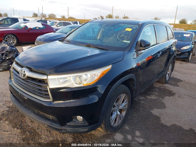 Toyota Highlander Xle V6 2015 5TDJKRFH5FS127669 Image 2