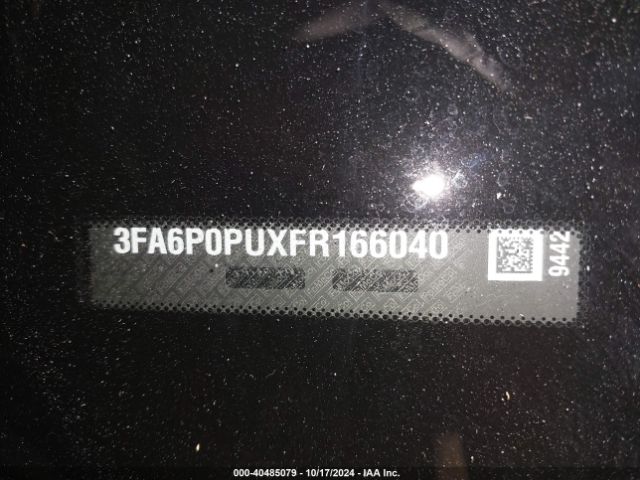 3FA6P0PUXFR166040 Ford Fusion Energi Se Luxury