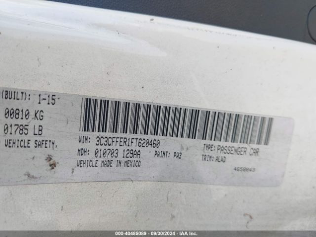 2015 FIAT 500C 3C3CFFER1FT620460 Photo 8