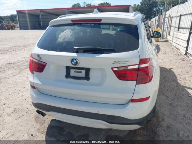 5UXWZ7C51G0M83894 BMW X3 Sdrive28i