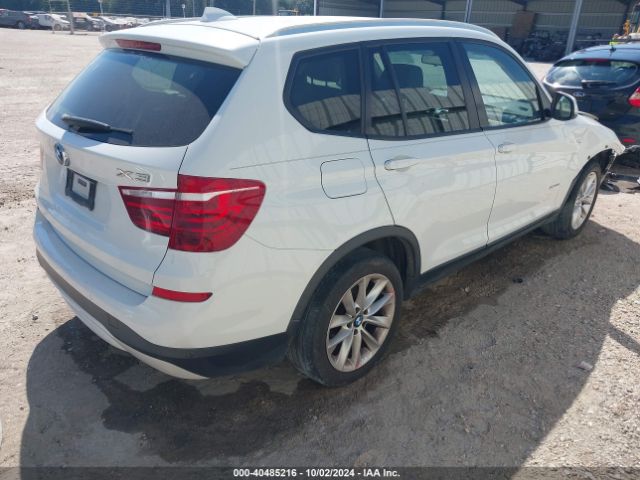 5UXWZ7C51G0M83894 BMW X3 Sdrive28i
