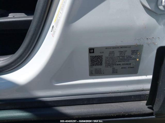 1GNERFKW4LJ210610 Chevrolet Traverse Fwd Ls