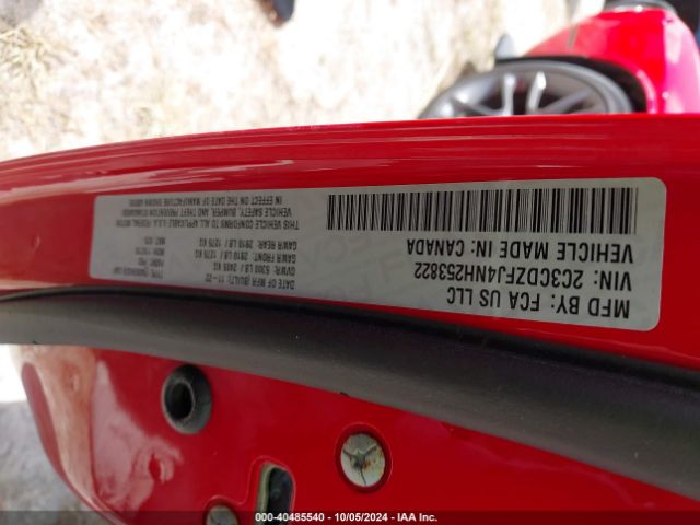 2C3CDZFJ4NH253822 Dodge Challenger R/t Scat Pack