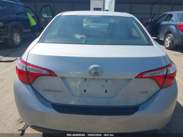 2T1BURHE7GC741196 Toyota COROLLA LE