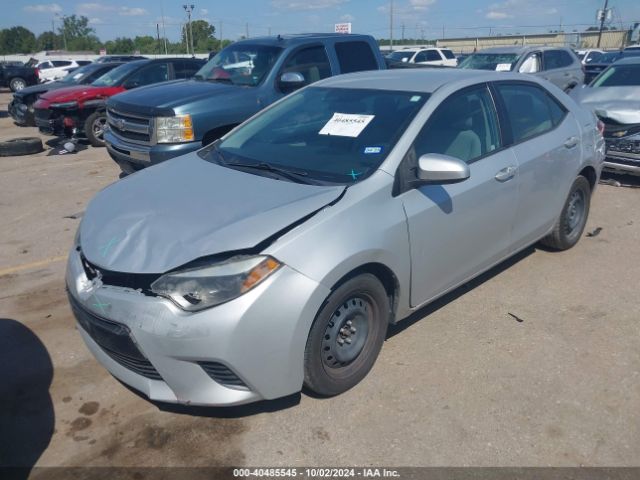 2T1BURHE7GC741196 Toyota COROLLA LE
