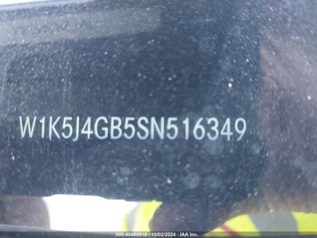 W1K5J4GB5SN516349 Mercedes-Benz Cla 250 Coupe
