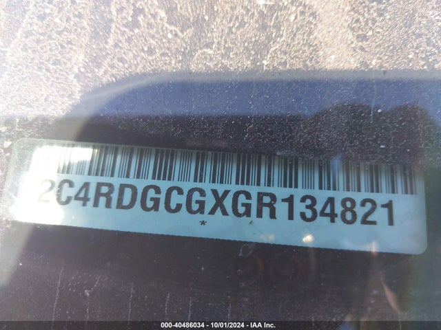 Dodge Grand Caravan Sxt 2016 2C4RDGCGXGR134821 Image 22