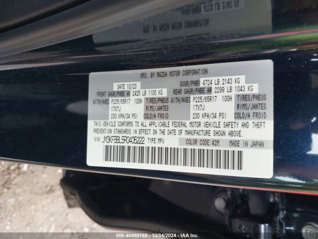 JM3KFBBL5R0405222 Mazda Cx-5 2.5 S Select