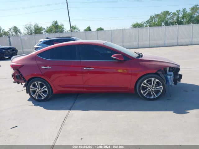 5NPD84LF5HH070836 Hyundai Elantra Limited