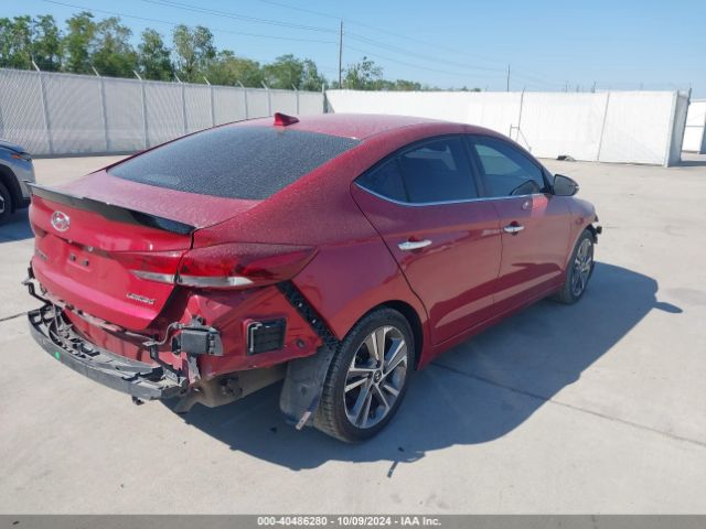 5NPD84LF5HH070836 Hyundai Elantra Limited