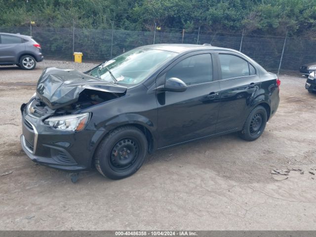 1G1JB5SH1H4166989 Chevrolet Sonic Ls Auto