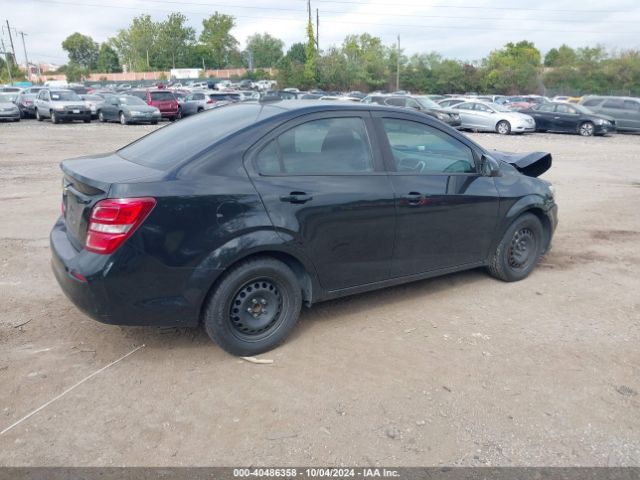 1G1JB5SH1H4166989 Chevrolet Sonic Ls Auto