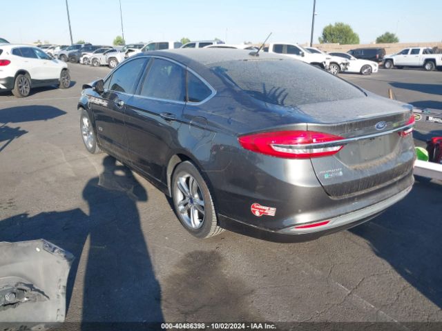 3FA6P0PU0HR277148 Ford Fusion Energi Se Luxury