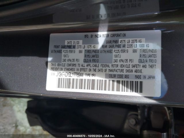 2020 MAZDA CX-5 JM3KFADM9L1778944 Photo 8
