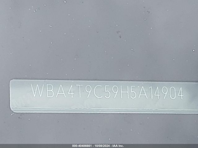 WBA4T9C59H5A14904 BMW 440I