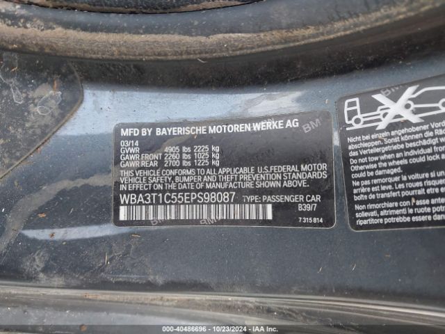 WBA3T1C55EPS98087 BMW 428i Xdrive