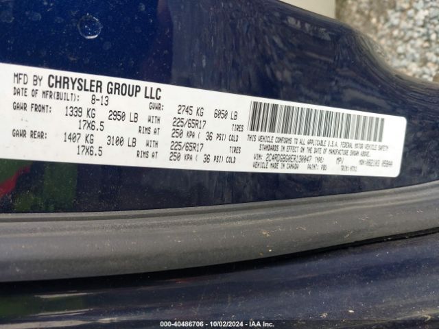 2C4RDGBG0ER130047 Dodge Grand Caravan American Value Pkg