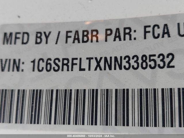 1C6SRFLTXNN338532 RAM 1500 Rebel