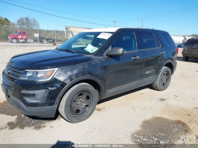 1FM5K8AT0JGB34390 Ford Police Interceptor Utility
