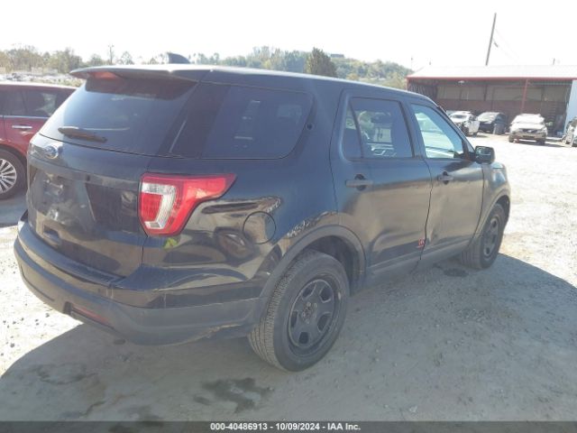 1FM5K8AT0JGB34390 Ford Police Interceptor Utility