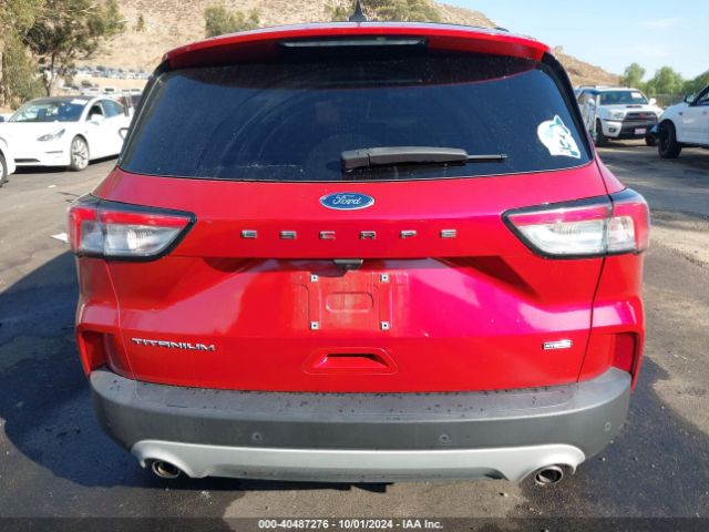 1FMCU0DZ9LUC31420 Ford Escape Titanium Hybrid