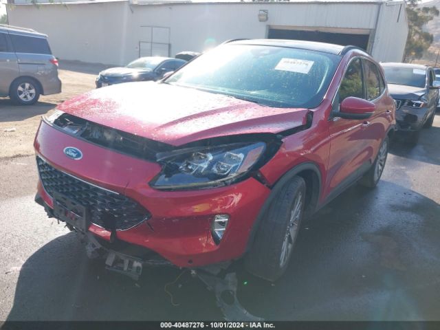 1FMCU0DZ9LUC31420 Ford Escape Titanium Hybrid