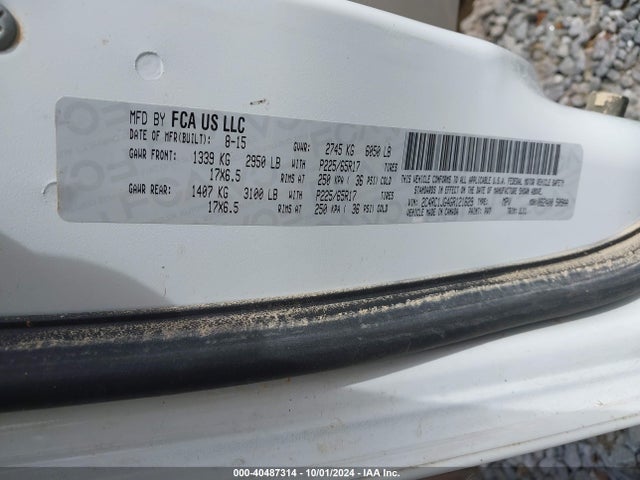 2C4RC1JG4GR121629 Chrysler Town & Country Limited