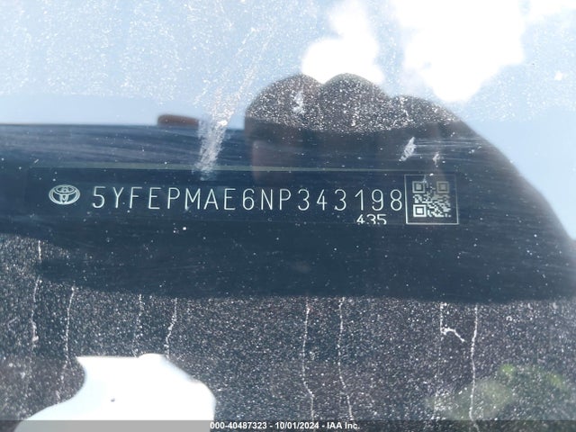 Toyota COROLLA LE 2022 5YFEPMAE6NP343198 Image 9