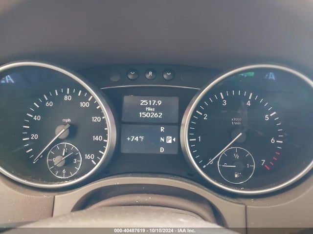 Aukcja sprzedaży 2010 Mercedes-benz Ml 350 4matic, vin: 4JGBB8GB6AA569046, numer aukcji: 40487619