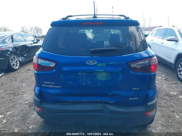 MAJ6P1CL6JC191771 Ford Ecosport Ses