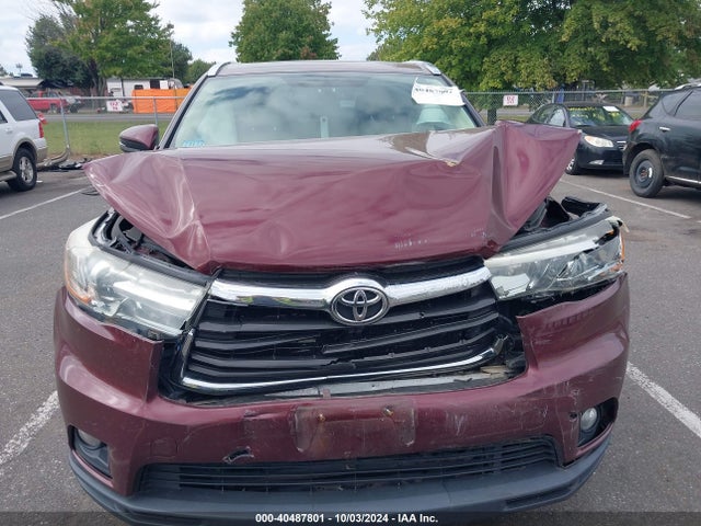 Toyota Highlander Xle V6 2015 5TDJKRFH4FS072650 Image 12