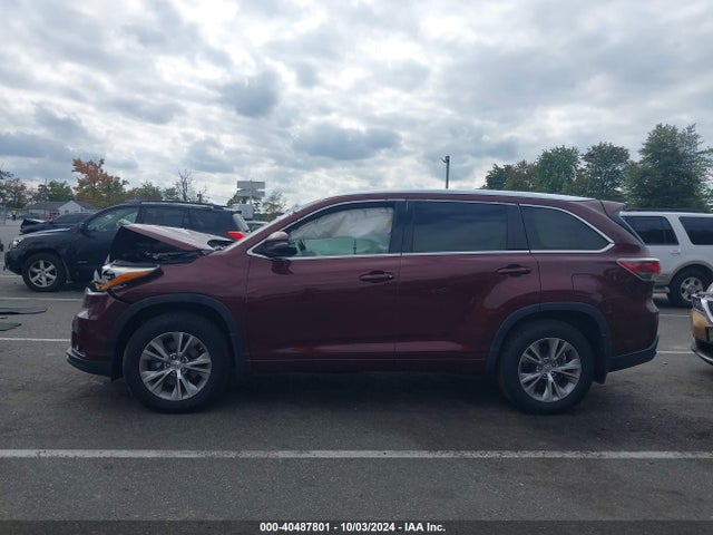 Toyota Highlander Xle V6 2015 5TDJKRFH4FS072650 Image 14