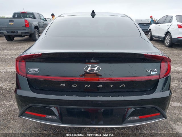 Hyundai Sonata Blue 2021 KMHL24JJ7MA029707 Image 16