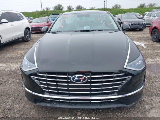Hyundai Sonata Blue 2021 KMHL24JJ7MA029707 Image 6