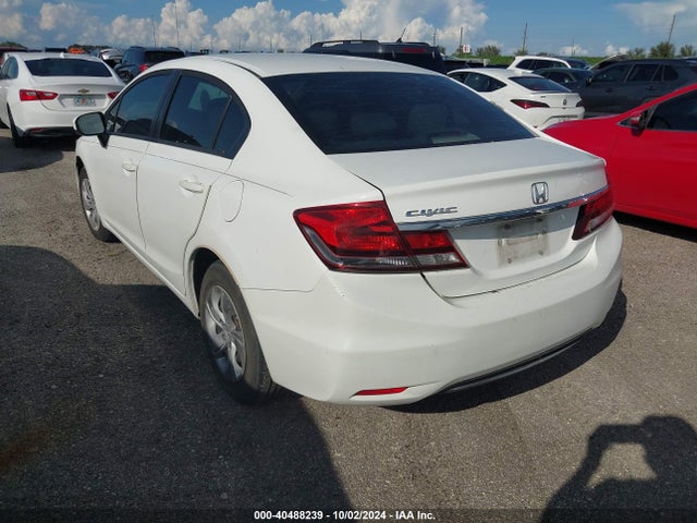 Honda Civic Lx 2014 19XFB2F52EE058273 Image 3