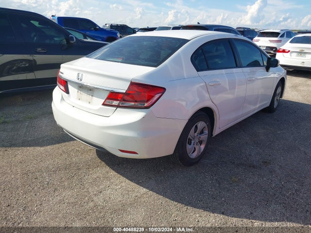 Honda Civic Lx 2014 19XFB2F52EE058273 Image 4