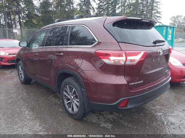 Toyota Highlander Xle 2019 5TDJZRFHXKS971714 Image 3