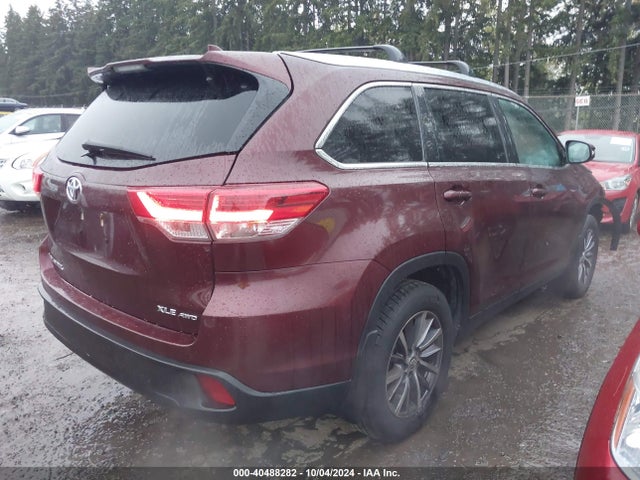 Toyota Highlander Xle 2019 5TDJZRFHXKS971714 Image 4