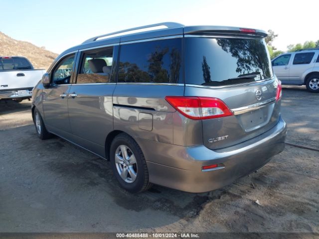 JN8AE2KP7G9152413 Nissan Quest Platinum/s/sl/sv