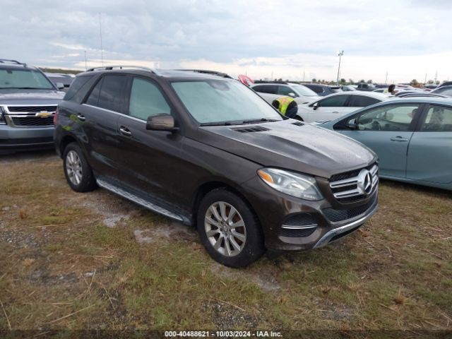 2016 MERCEDES-BENZ GLE 300D 4JGDA0EB1GA651064